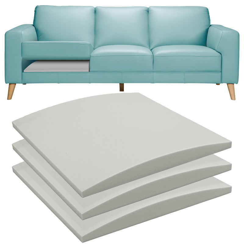 RA RUNNING ALIEN Couch Cushions Support for Sagging Seat -20"X 20"Curved Foam Sofa Cushion Support Board,Grey Couch Supporterfor Under The Cushions,Set of 3 - Image 1