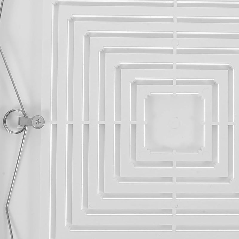 غطاء مروحة التهوية المربعة 12 × 12 بوصة، شبكة عادم الحمام، غطاء السقف المستخرج، بديل عالمي - Image 4