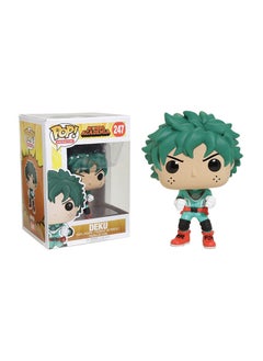 NIBEMINENT Animation My Hero Academia Deku Cowl Glow-In-The-Dark Pop Bobble Head Action Figure 2.5 x 3.75inch  - Image 1