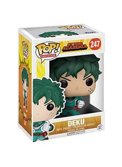 NIBEMINENT Animation My Hero Academia Deku Cowl Glow-In-The-Dark Pop Bobble Head Action Figure 2.5 x 3.75inch  - Image 3