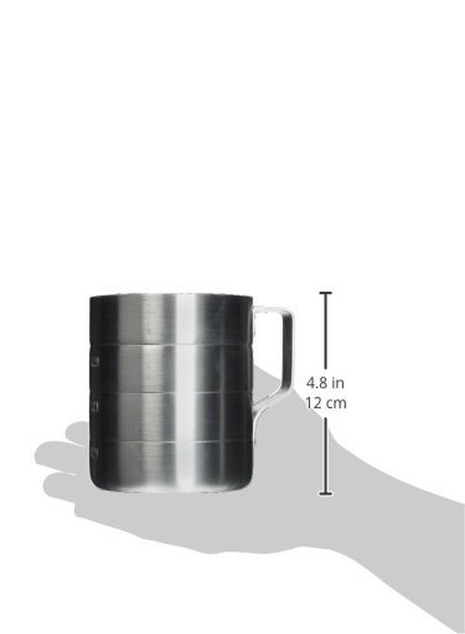 Crestware 1-Quart Aluminum Dry Measures - Image 3