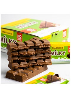 Snaq Fabriq Milky Chocolate Bar with Milk Chocolate and Hazelnuts 12x55g  - Image 4