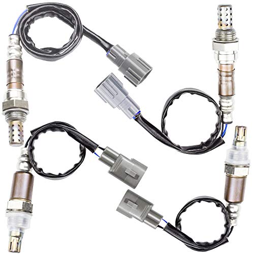 higherbro 4x Oxygen O2 sensor 1 & 2 for 2007-2009 Toyota Tundra 2008-2009 Sequoia Upper Lower Upstream + Downstream - Image 1