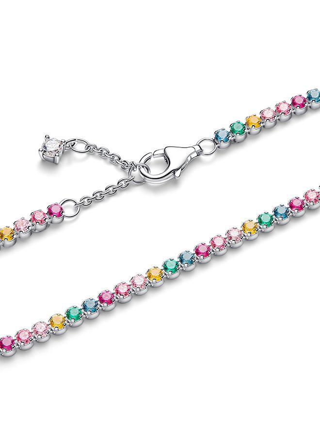 PANDORA Rainbow Tennis Bracelet - Image 3