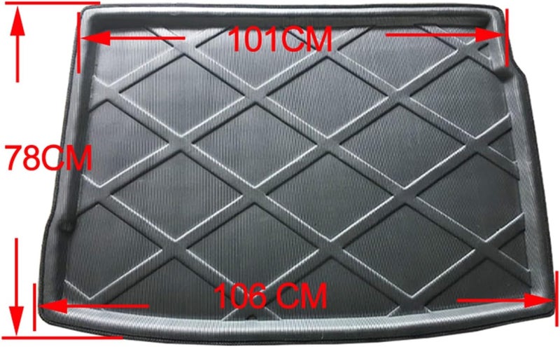 Vuzmode Car Rear Trunk Mat for VW Golf R32 2006-2014 - Image 2