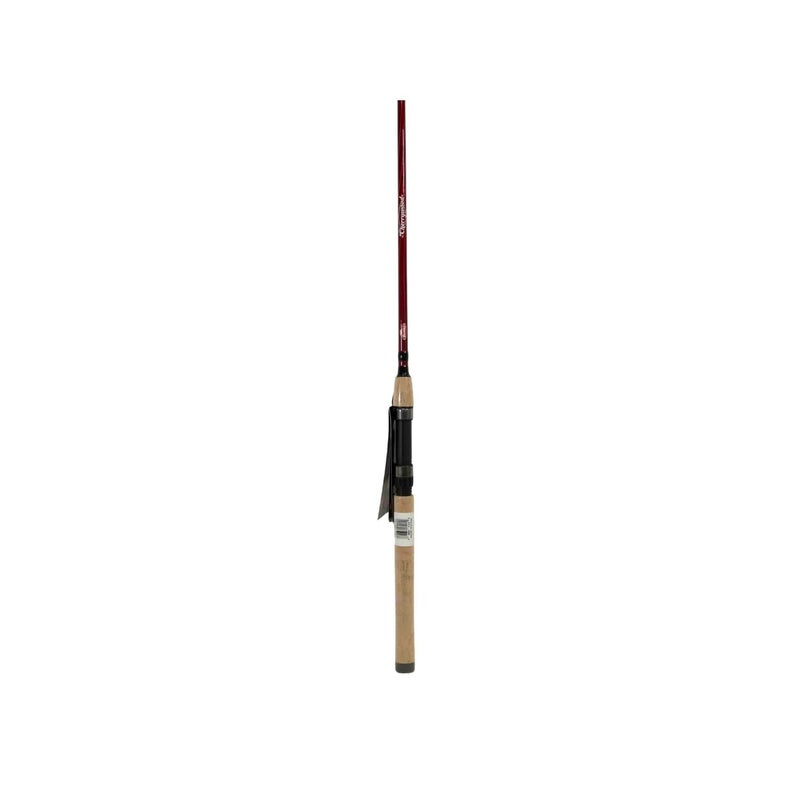 Berkley 7â€™ Cherrywood HD Spinning Rod, One Piece Spinning Rod, 6-14lb Line Rating, Medium Rod Power, Fast Action, 1/8-3/4 oz. Lure Rating, red - Image 1
