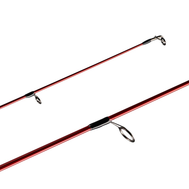 Berkley 7â€™ Cherrywood HD Spinning Rod, One Piece Spinning Rod, 6-14lb Line Rating, Medium Rod Power, Fast Action, 1/8-3/4 oz. Lure Rating, red - Image 3
