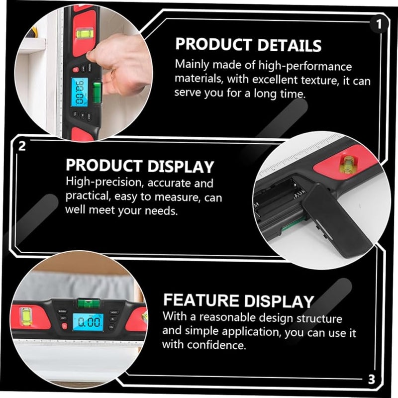 Mini Spirit Level Tool High Precision Bubble Balancing for Picture Hanging Home Decoration - Image 5