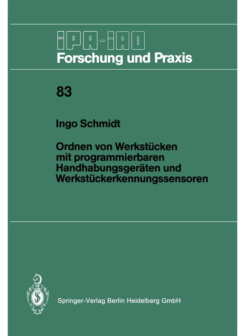 Ordnen von Werkstücken mit programmierbaren Handhabungsgeräten und Werkstückerkennungssensoren 