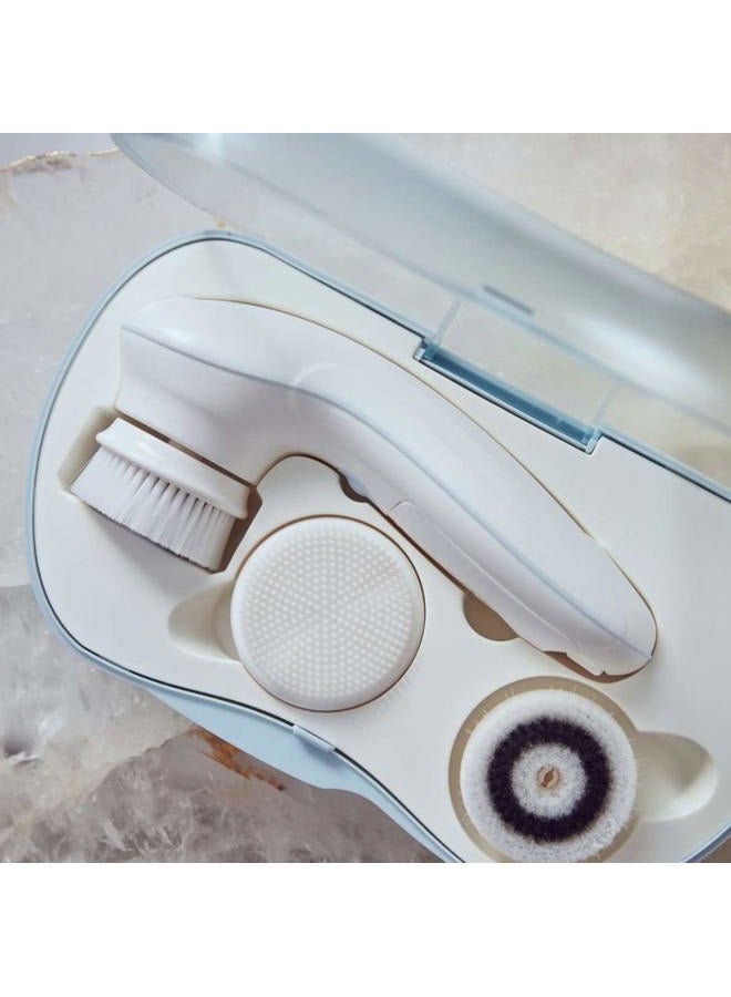 Vanity Planet Brush Head Exfoliating - Ultimate Skin Spa and Glowspin Compatible Quick Drying Bristles - Image 2
