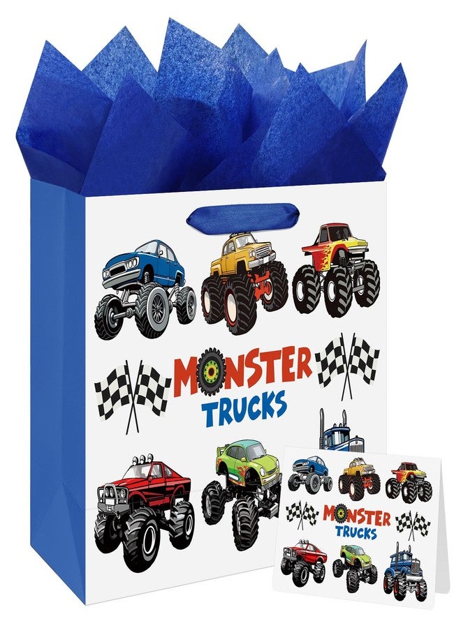 Laidans 13" Large Birthday Gift Bag for Baby Boy Kids - Image 1