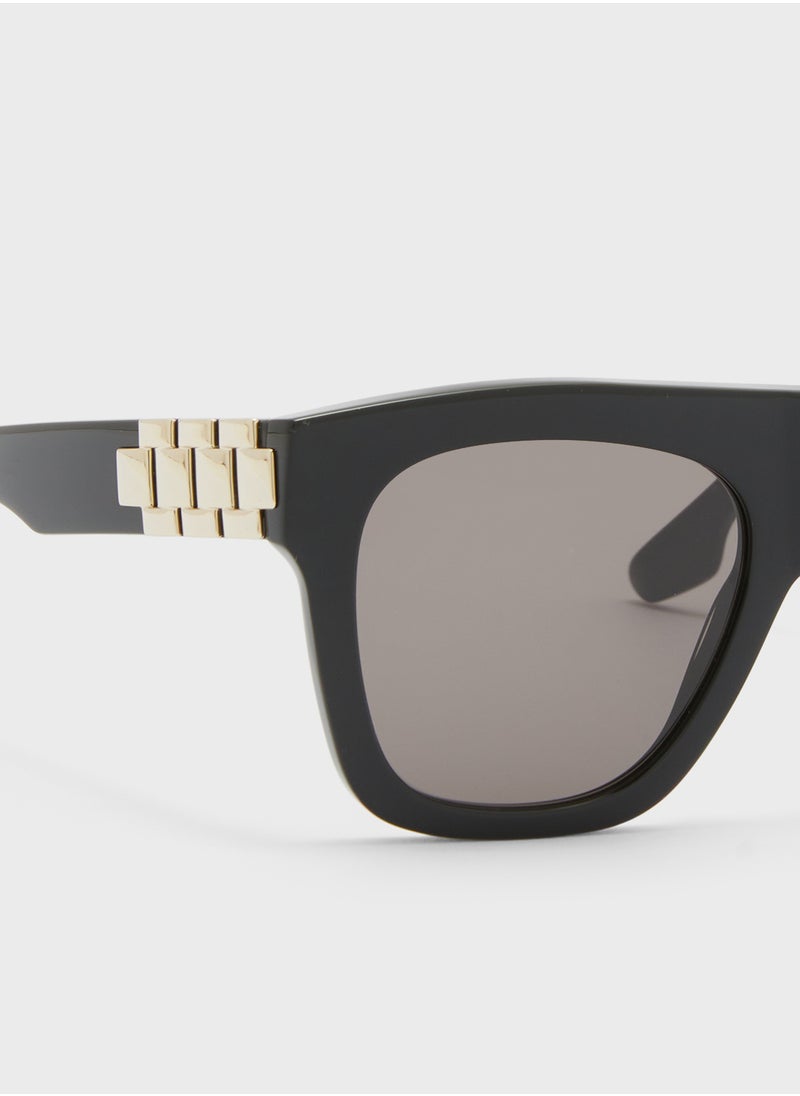 Victoria Beckham Modified Rectangle Sunglasses  - Image 4