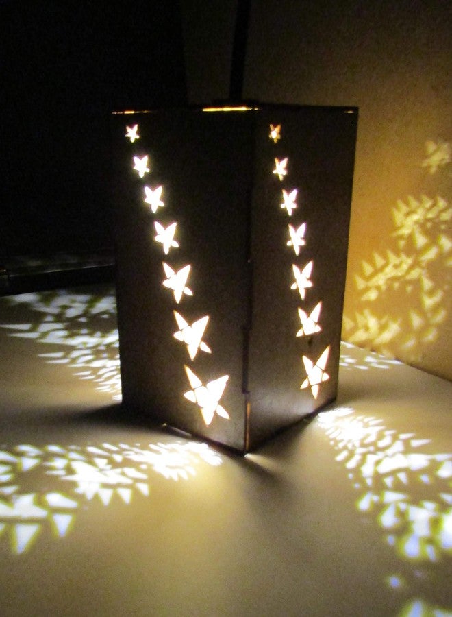 Create Art Design Home Decoration Wooden LED Lamp Light (White) - Image 1