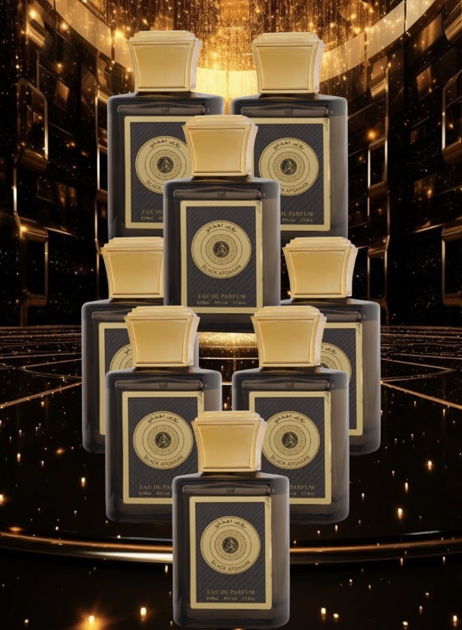 Al Fakhr 8 Pieces Black Afghaan Perfume 100ML - Image 1