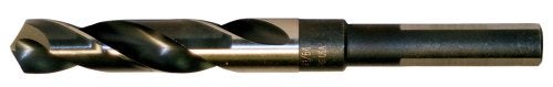 Cle-Line C17054 7/8 in. x 6 in. Black and Gold Oxide Finish High Speed Steel Silver & Deming 118-Degree Twist Drill Bit (1-Pack) - Image 1