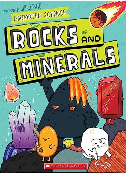 Animated Science Rocks And Minerals by Shiho Pate Paperback