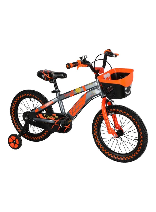 Hi-Ten Bicycle with Basket Multicolor 16inch