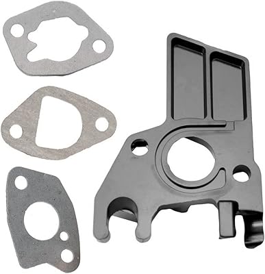 QAZAKY Compatible with Carburetor Gasket Intake Manifold Insulator Kit GX160 5.5hp GX200 6.5hp Engine Lawn Mower - Image 1