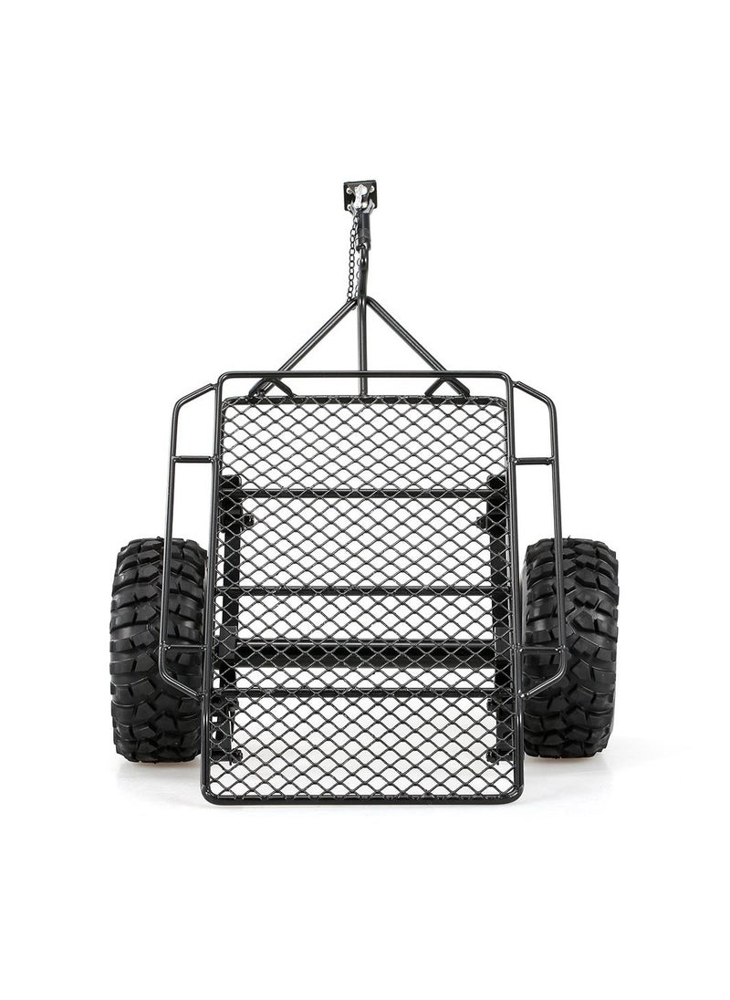 Generic - Trailer Car Hopper Trail for 1/10 Traxxas HSP Redcat RC4WD Tamiya Axial SCX10 D90 HPI RC Crawler Car DIY - Image 1