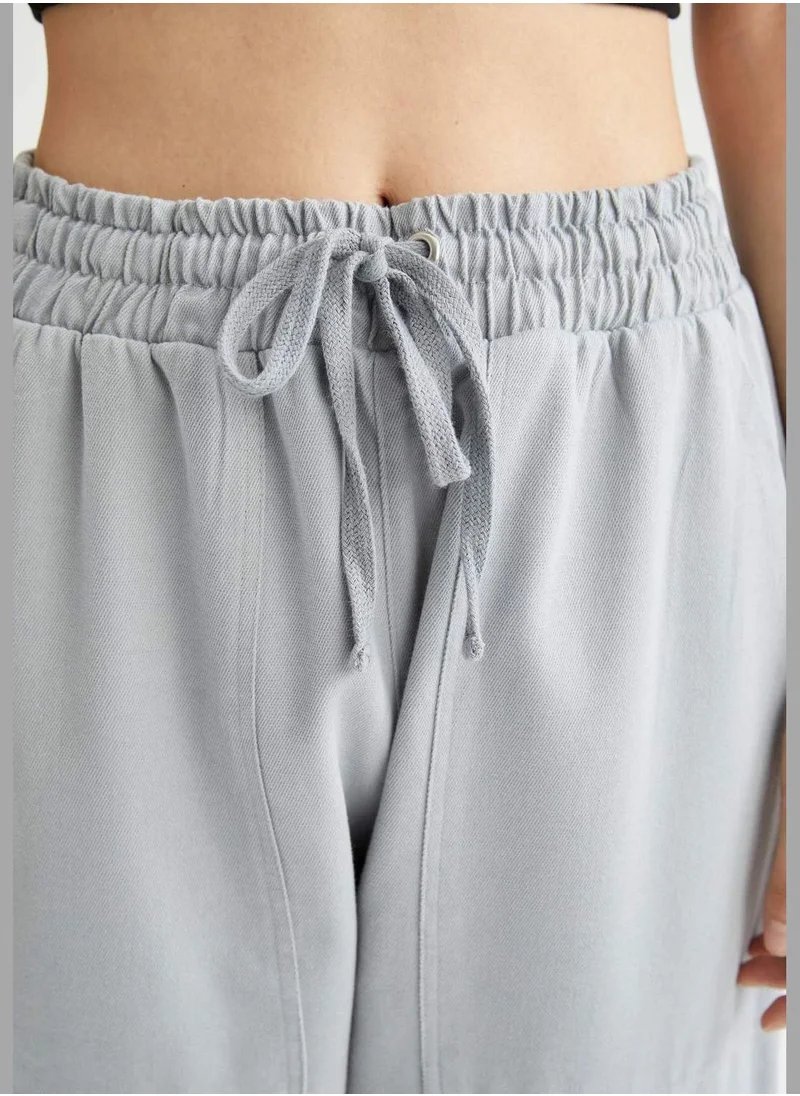 DeFacto Relax Fit Tie Waist Joggers