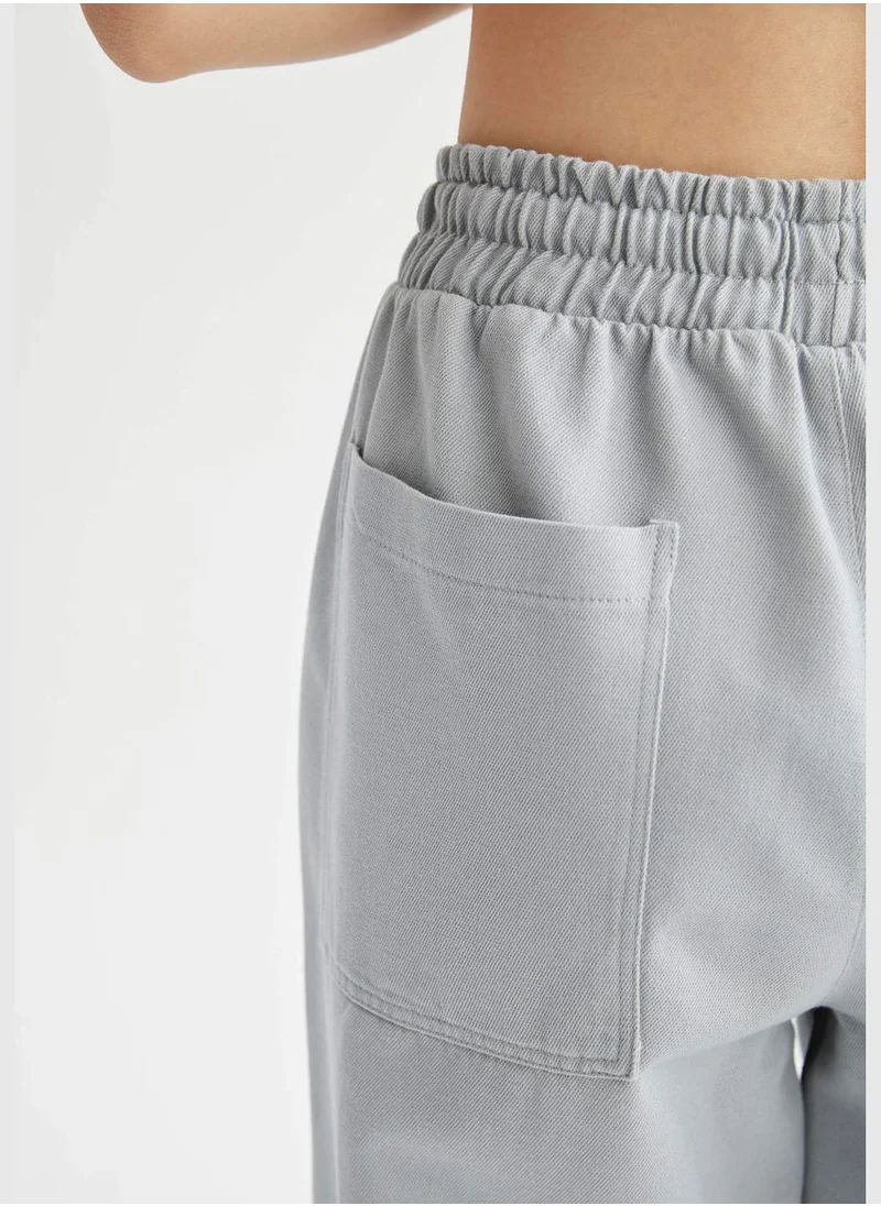 DeFacto Relax Fit Tie Waist Joggers