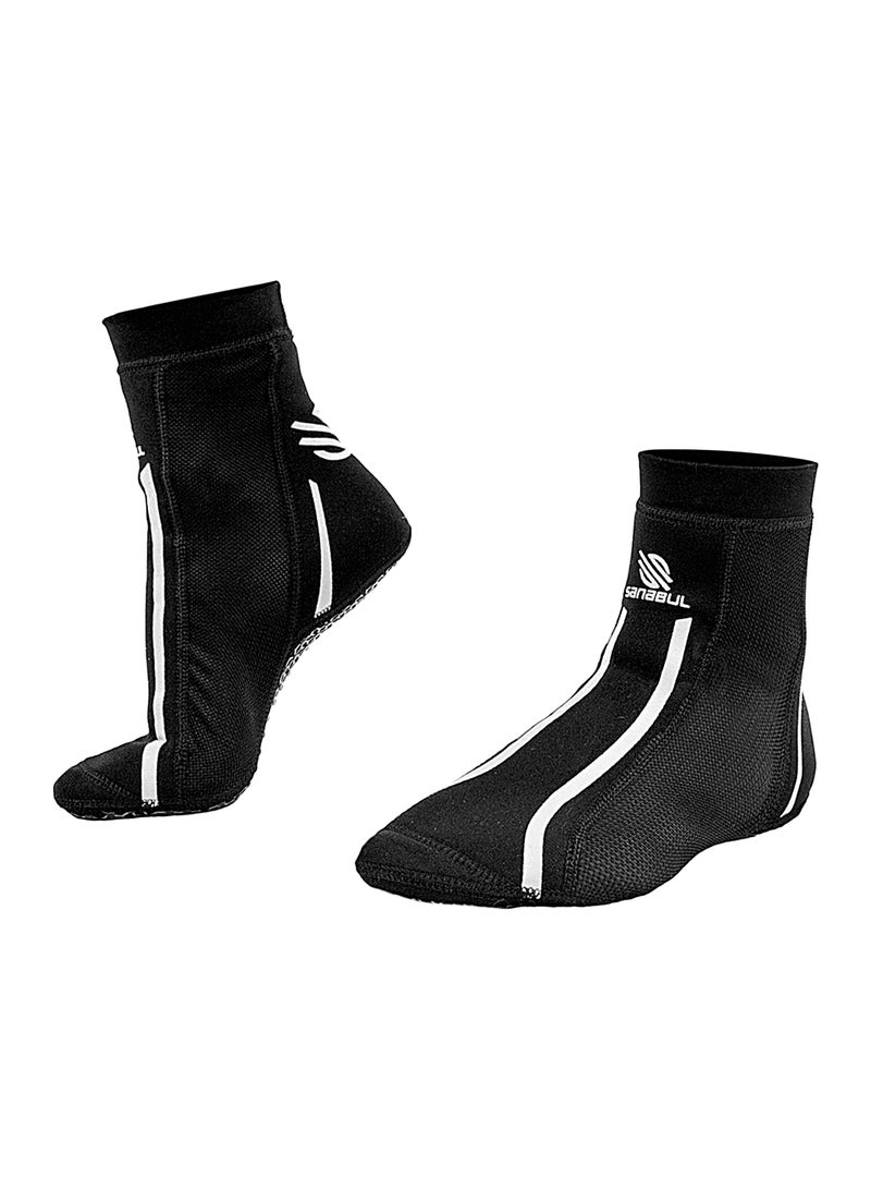 Sanabul  New Item Foot Grip Socks For Men & Women | Mma, Kickboxing, Wrestling, Pilates, Yoga Anti Slip Socks, Non Slip Socks (Large/X-Large, White)  - Image 2