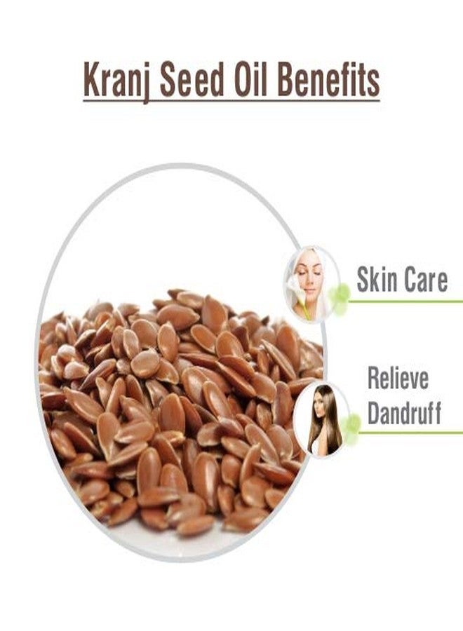 Crysalis Kranj Seed (Pongamia Pinnata) |100% Pure & Natural Undiluted Carrier Oil Organic Standard/Oil For Glowing Skin, Healthy Hair, Nourished Skin- 50ML With Dropper - Image 4