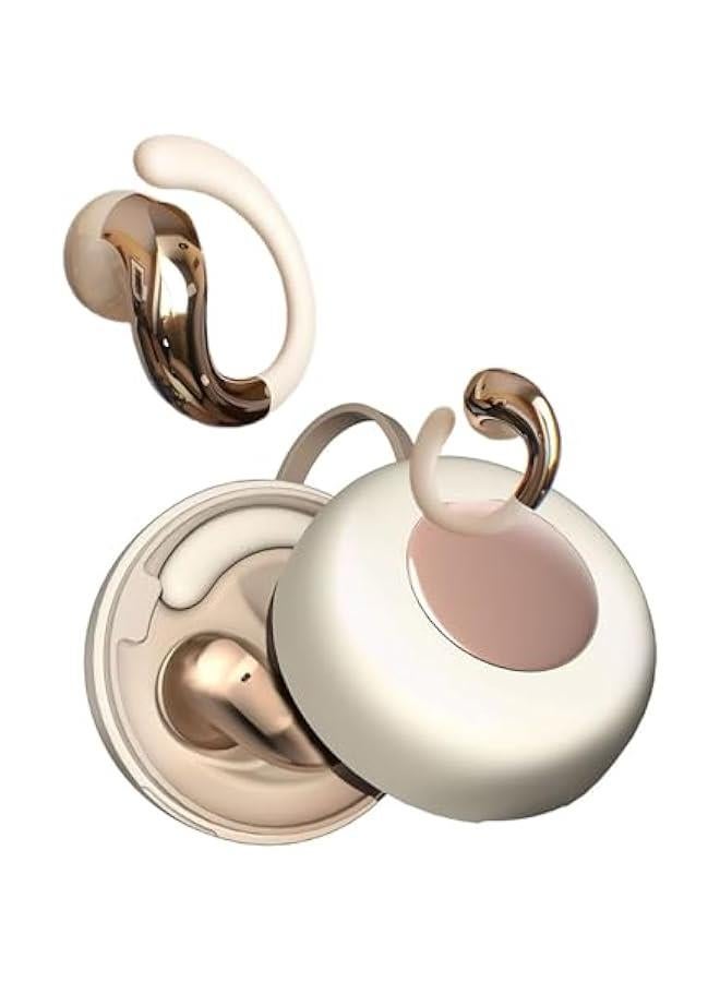 Ear Clip On Earrings Earbuds Tws Bluetooth Wireless Ear Clip On Headphones Ear Buds With Ear Loops Blue Tooth Ear Buds For Iphone Android Earphones Bluetooth Ear Buds Earbuds For Small Ears Canals  - Image 1