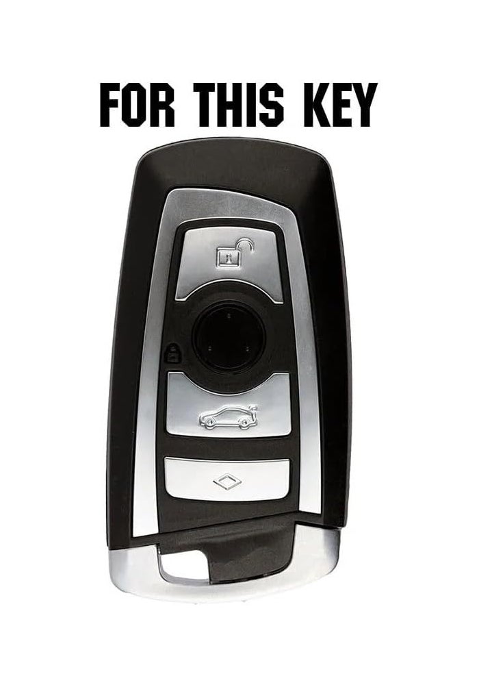 QASULER Silicone Car Key Case Cover for BMW - Image 2