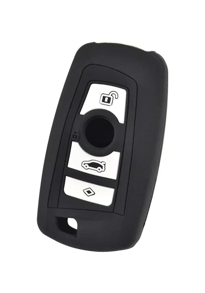 QASULER Silicone Car Key Case Cover for BMW - Image 3