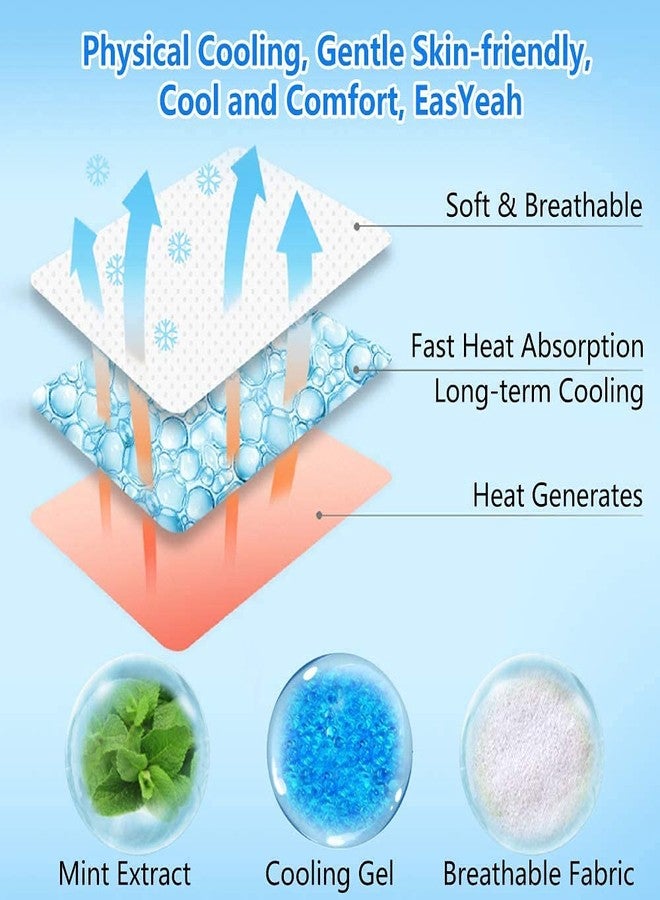 SEFLICA® Pack of 10 Kids Cooling Patches | Fever & Headache Relief Gel Strips | Instant Cooling Pads for Children | Safe, Gentle & Long-Lasting Cooling Therapy. - Image 2
