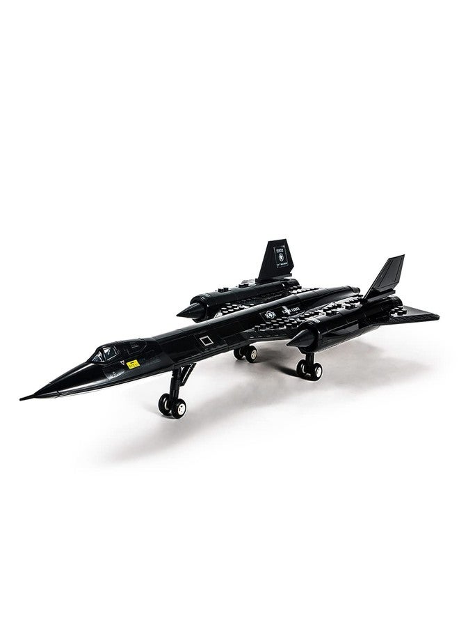 dOvOb Military SR-71 Reconnaissance Blackbird Air Force Building Block Set (183 Pieces), Aircraft Jet Building and Military Toys Gifts for Kid and Adult - Image 1