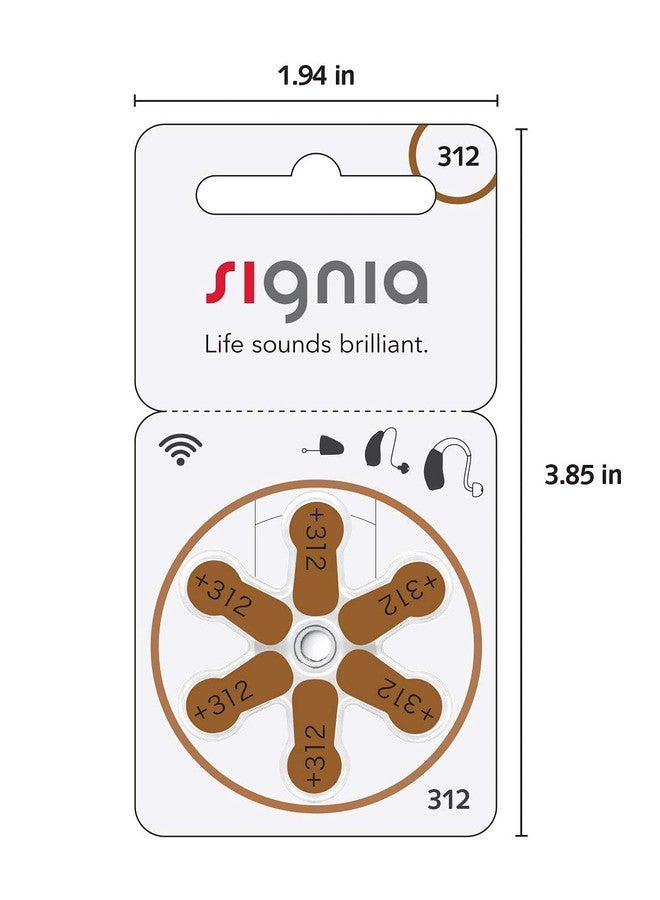 Signia Size 312- Pack of 60 Batteries hearstore.in - Image 4