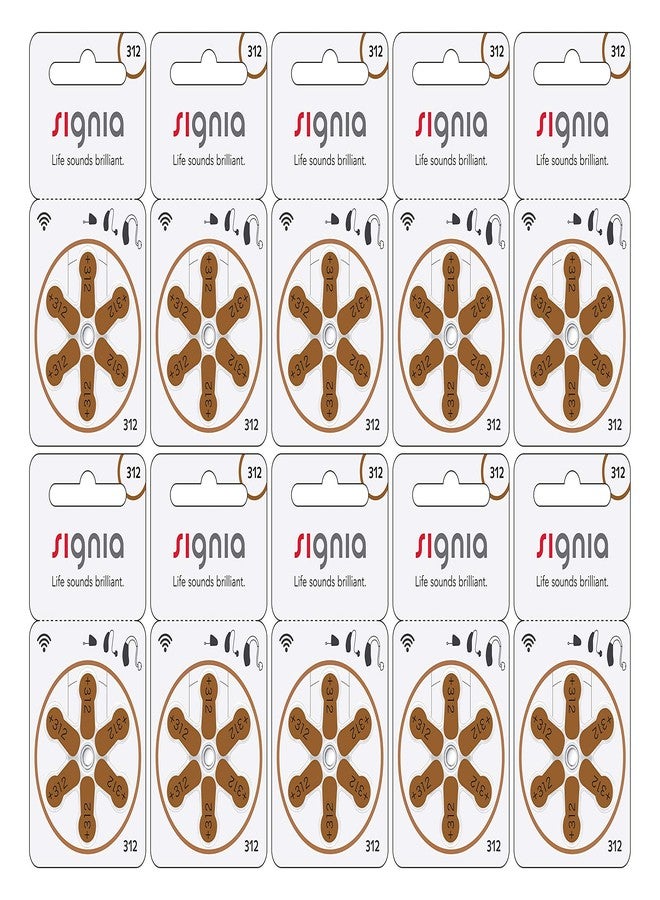Signia Size 312- Pack of 60 Batteries hearstore.in - Image 3