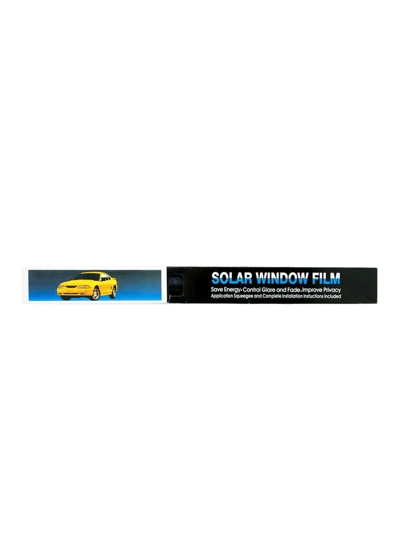 300cmx50cm Car Window Foil Tint Tinting Film Roll Car Window Glass Summer Solar UV Protector Sticker Films - Dark Black - Image 3