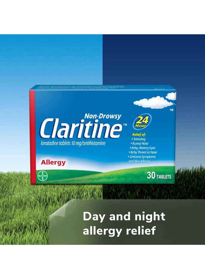 BAYER Claritine 10 mg for allergy Tablets 30's - Image 2