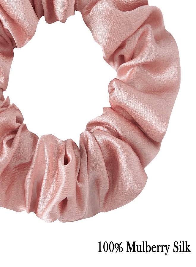 SOBONNY 100% Mulberry Silk Hair Scrunchie, Red - 1 Count, No Frizz Damage for Sleep and Women - Image 3