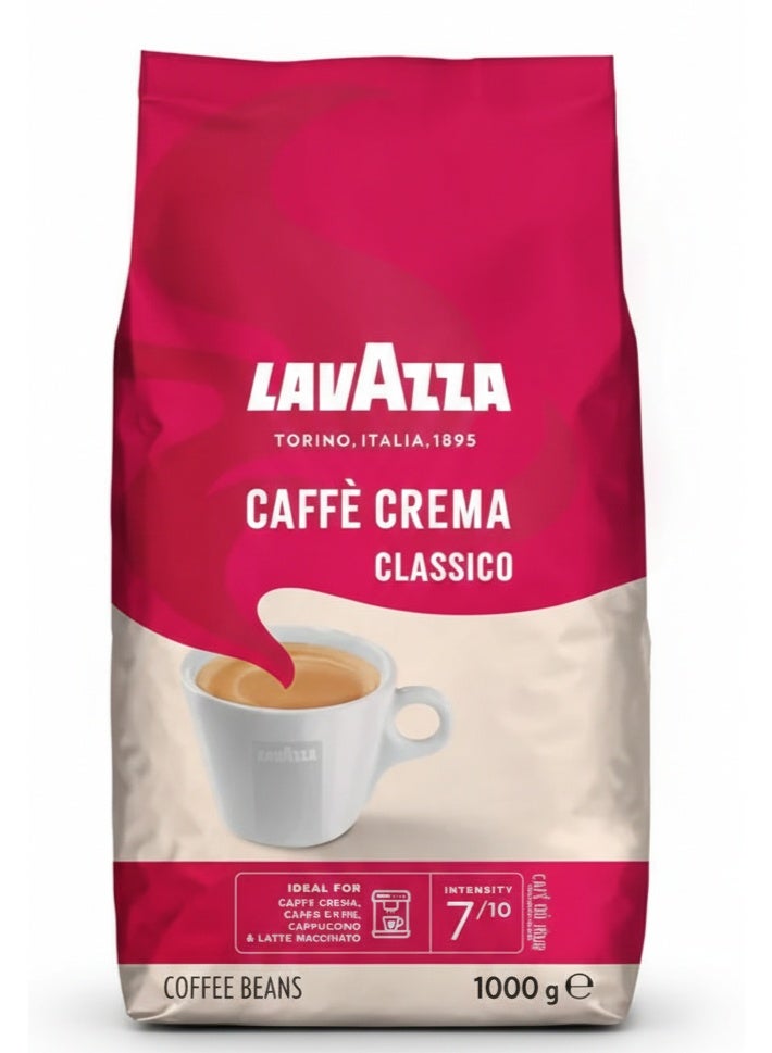 Lavazza Caffè Crema Classico Coffee Beans 1kg