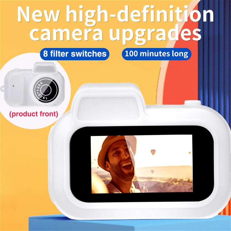 Y3000 Digital Video Camera 0.96 inch screen Mini 1080P HD Camera Outdoor Sports Pocket Camera with Screen Recorder Car Recorder Bike Motorcycle Sports DV white - Image 5