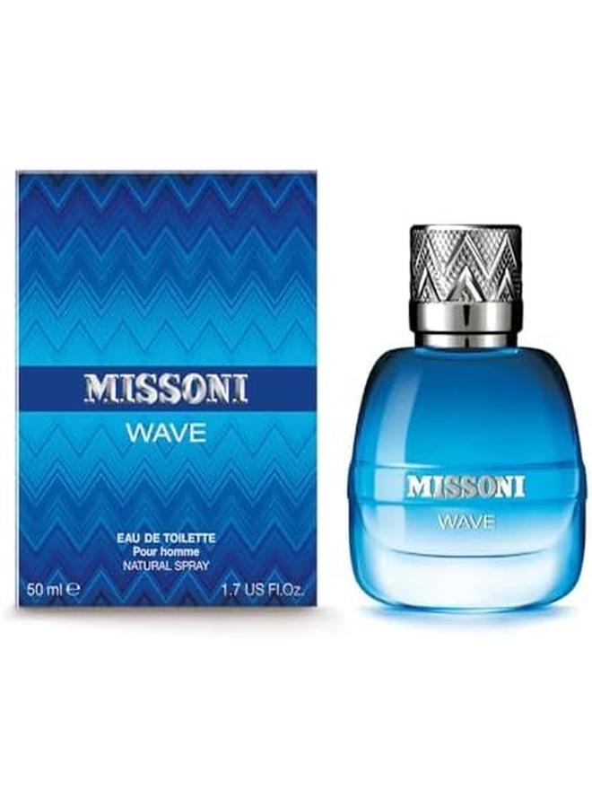 MISSONI Wave Men Eau De Toilette Natural Spray 50 Ml - Image 2