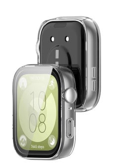 Generic Case for Huawei Watch Fit 3 - All-Inclusive Protection With Soft TPU Coating, Shockproof Smartwatch Cover, Transparent  - Image 2