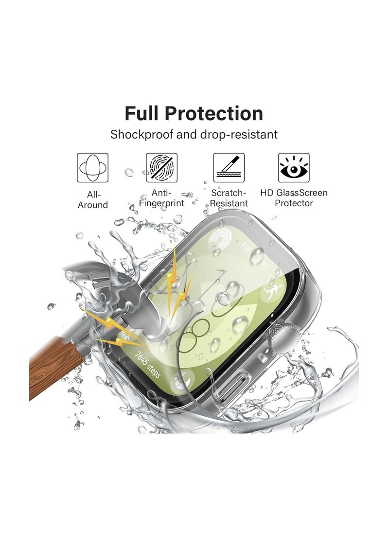 Generic Case for Huawei Watch Fit 3 - All-Inclusive Protection With Soft TPU Coating, Shockproof Smartwatch Cover, Transparent  - Image 4