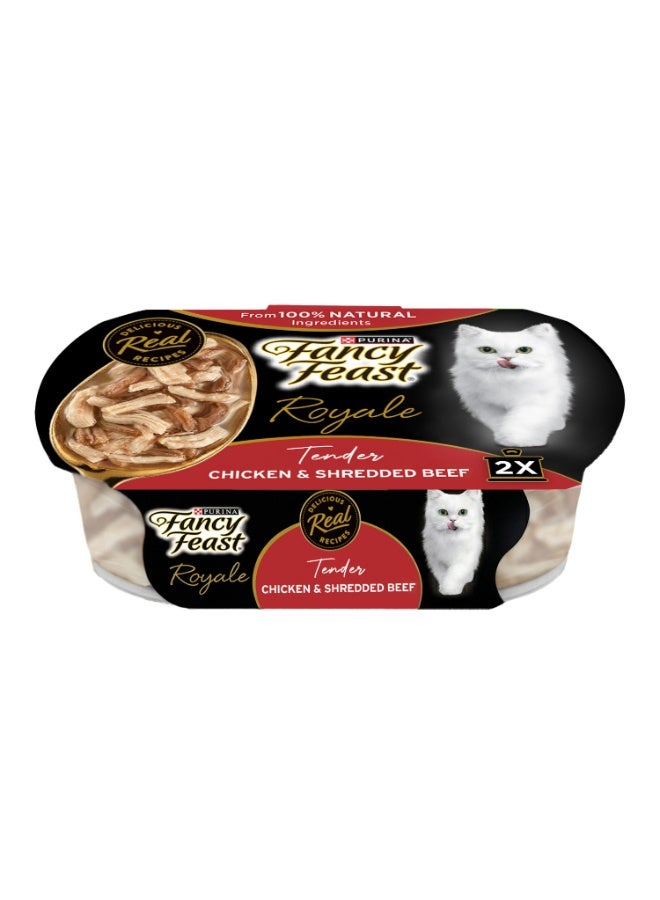Fancy Feast Royale Tender Chicken And Shredded Beef - Image 2