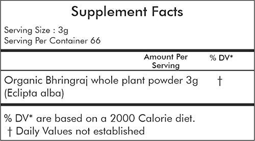 Way2Herbal Organic Bhringraj Powder 200 Gram Pack of 1 - Image 3