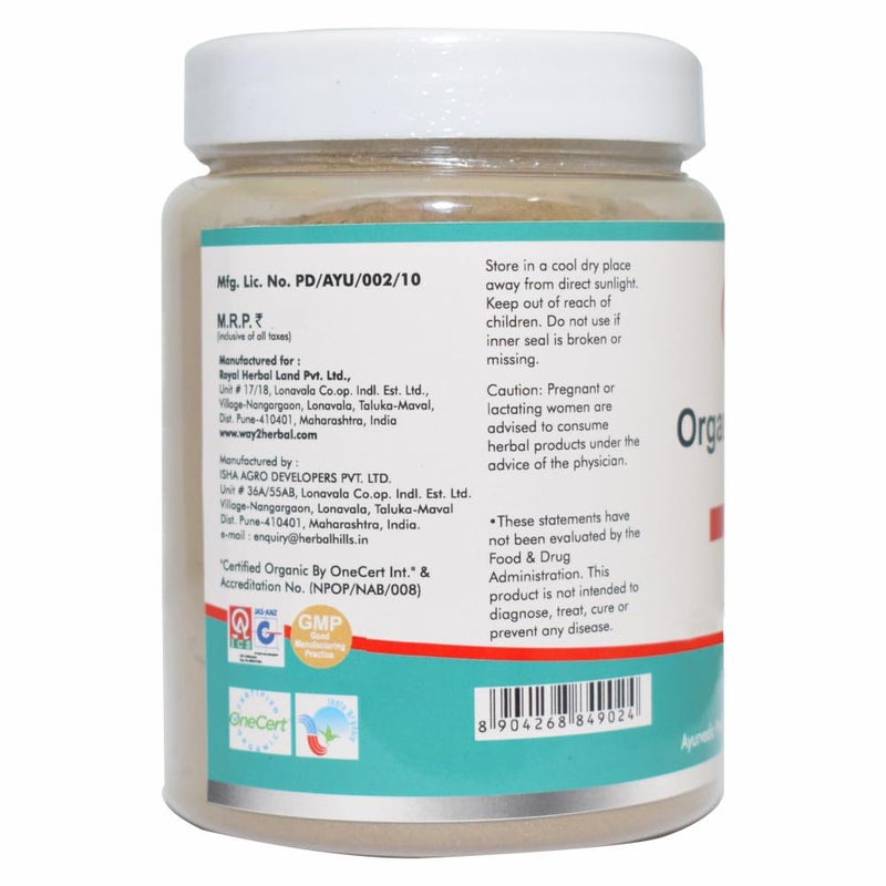 Way2Herbal Organic Bhringraj Powder 200 Gram Pack of 1 - Image 5
