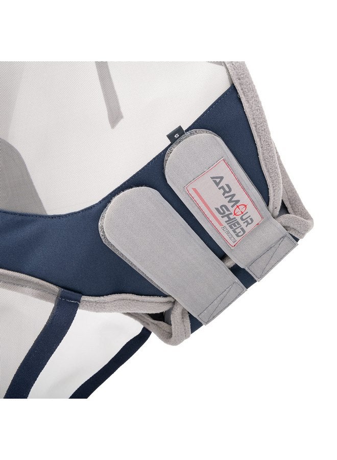 LeMieux ArmourShield Pro Full Fly Mask (Navy - Large) - Image 4