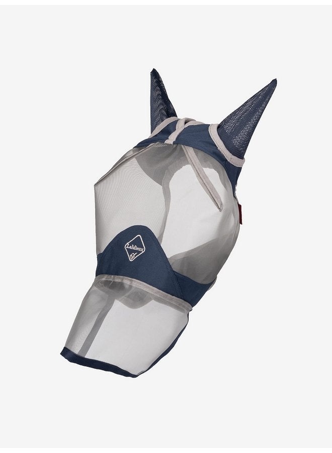 LeMieux ArmourShield Pro Full Fly Mask (Navy - Large) - Image 2