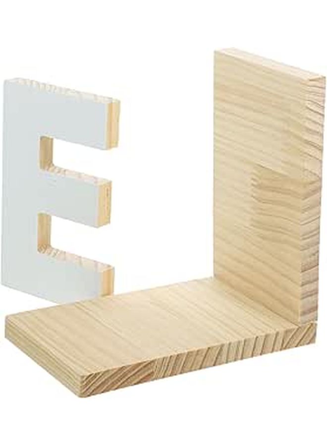 DOOTOOL Wooden Bookends Adjustable Desk Bookshelf Accessories - Image 1