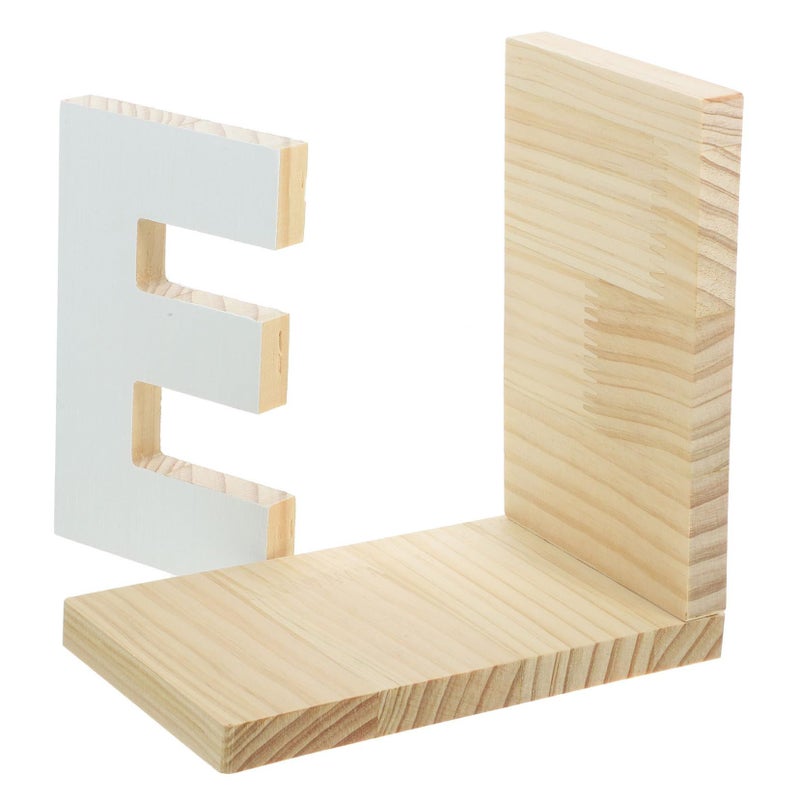 DOOTOOL Wooden Bookends Adjustable Desk Bookshelf Accessories - Image 2