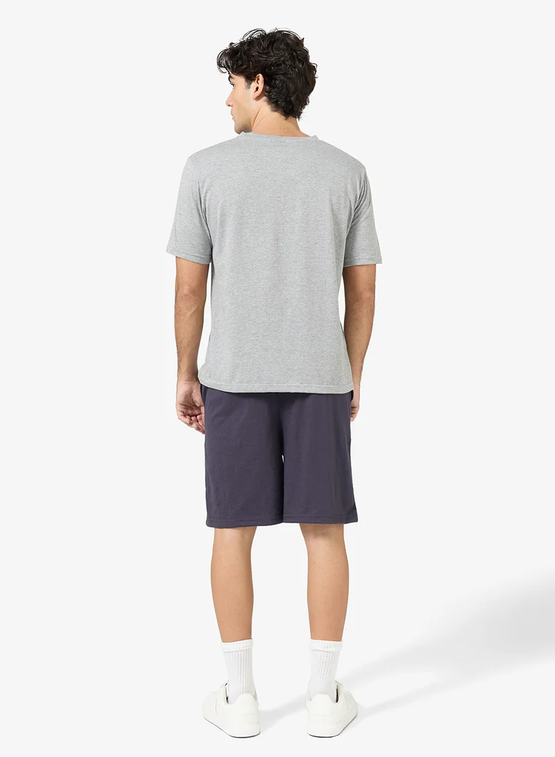 Seventy Five Basics T-Shirt & Shorts Set
